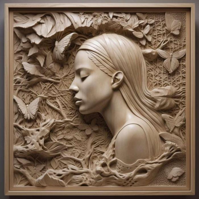 نموذج ثلاثي الأبعاد لآلة CNC 3D Art 